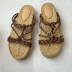 Zimmerman espadrille sandals sz 39